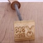 60x30 mm-es négyzet egyedi égető szerszám készítése