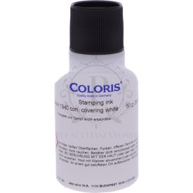 Kimoshatatlan bélyegzőfesték - Fehér - 50 ml