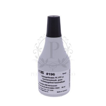 Bélyegzőfesték műanyagra - 50 ml - Fekete