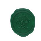 Fa mintás viasznyomat készítése 26mm méretben