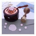 Pecsétviasz gyöngyök Cseresznyevirág por színben  – 230 db / csomag