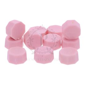 Pecsétviasz gyöngyök Lazac színben  – 45 db / csomag