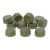 Pecsétviasz gyöngyök Wasabi zöld színben  – 230 db / csomag