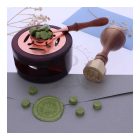 Pecsétviasz gyöngyök Wasabi zöld színben  – 230 db / csomag