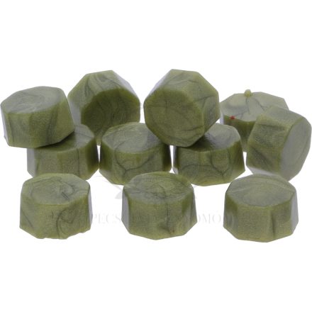 Pecsétviasz gyöngyök Wasabi zöld színben  – 45 db / csomag