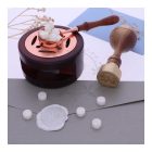 Pecsétviasz gyöngyök Gyöngy fehér színben  – 230 db / csomag