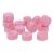 Pecsétviasz gyöngyök Gyöngyházfényű Rózsaszín színben  – 45 db / csomag