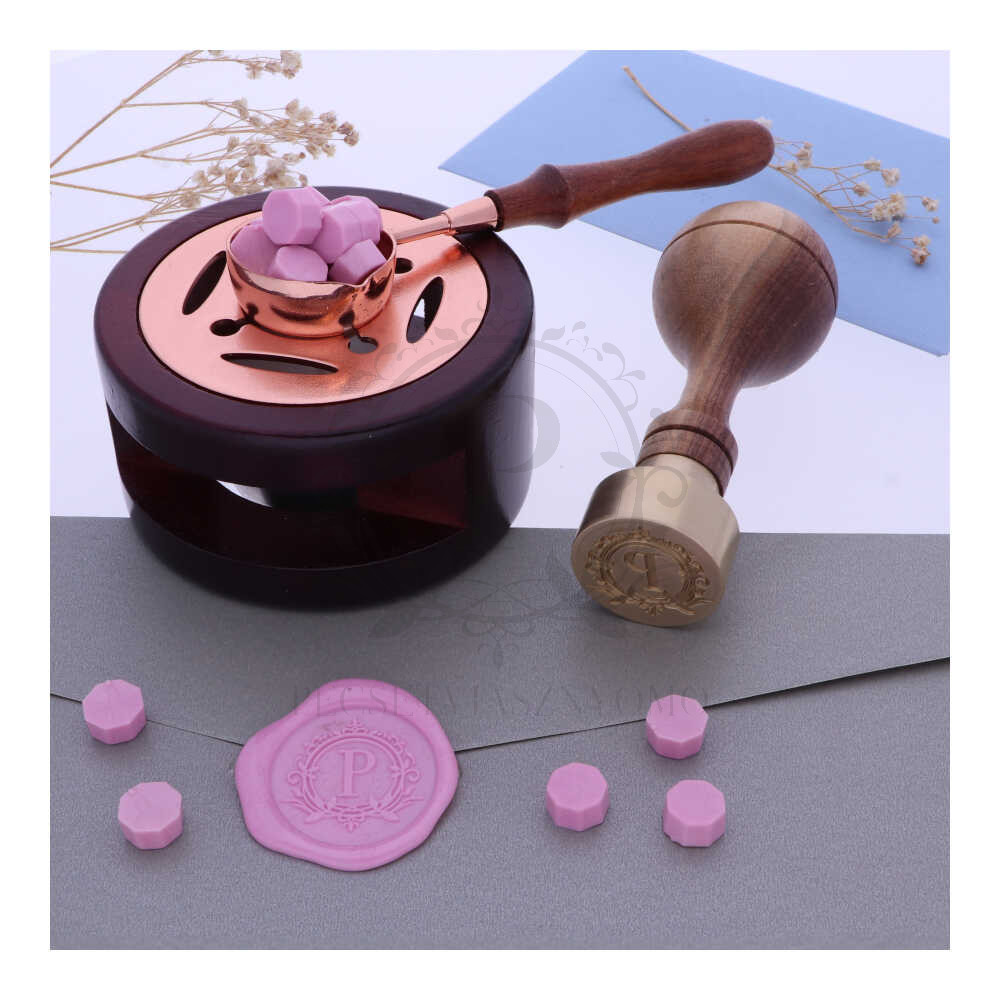   Pecsétviasz gyöngyök Pasztel rózsaszín színben  – 45 db / csomag