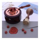 Pecsétviasz gyöngyök Bordó arany színben  – 230 db / csomag