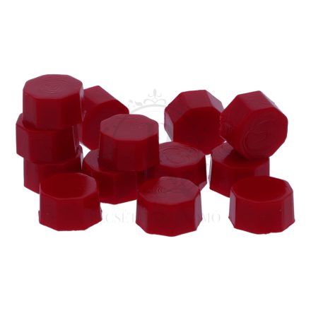 Pecsétviasz gyöngyök Piros színben  – 230 db / csomag