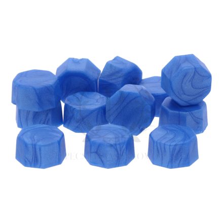 Pecsétviasz gyöngyök kék színben  – 230 db / csomag