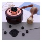 Pecsétviasz gyöngyök Fekete színben  – 230 db / csomag