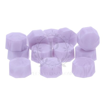 Pecsétviasz gyöngyök Pasztel lila színben  – 230 db / csomag