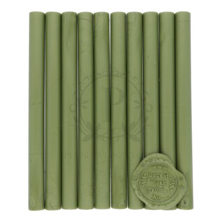 Wassabi zöld színű 11mm-es – pecsétviasz rúd 
