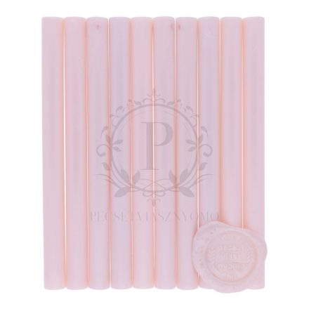 Halvány rózsaszín színű 11mm-es – pecsétviasz rúd 