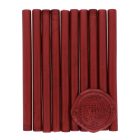 Fényes bordó színű 7mm-es – pecsétviasz rúd / db