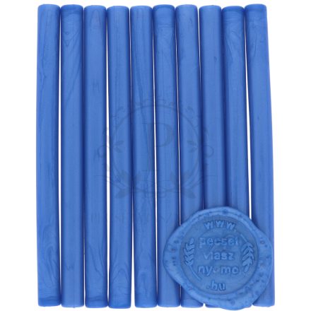 Ég kék színű 7mm-es – pecsétviasz rúd 10db / csomag