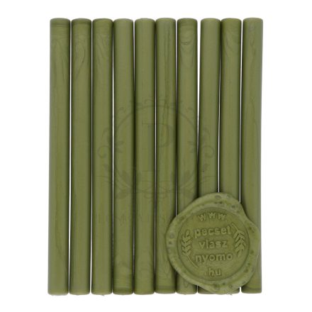 Wasabi zöld színű 7mm-es – pecsétviasz rúd 
