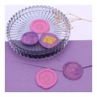 Unikornis mintás viasznyomat készítése 22mm méretben