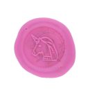 Unikornis mintás viasznyomat készítése 22mm méretben