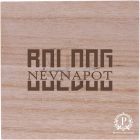 Fa négyzet díszdoboz boldog névnapot gravírozással