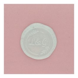 Esküvői, egyedi monogramos pecsétviasznyomók