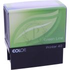 23 x 59 mm-es COLOP Pocket Stamp plus 40 Green Line - téglalap alakú