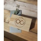 Fa díszdoboz egyedi gravírozással - nagy