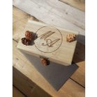 Fa díszdoboz egyedi gravírozással - nagy