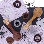Halloween tök mintás 22 mm-es viasznyomó