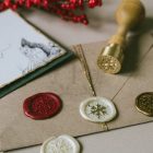 Hópehely mintás viasznyomat készítése viaszgyöngyből 26mm méretben