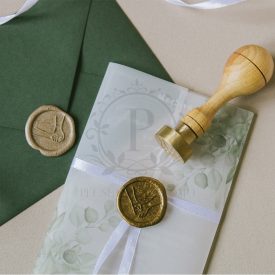 Kézpár mintás kész viasznyomat 26mm méretben