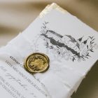 Madár mintás viasznyomat készítése 26mm méretben