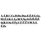 Monogram Koszorú mintában 26 mm-es viasznyomó