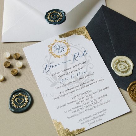 Szív mintás viasznyomat készítése 26mm méretben