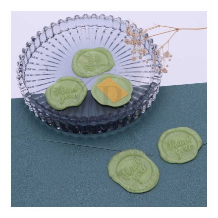 Thank you mintás viasznyomat készítése 22mm méretben