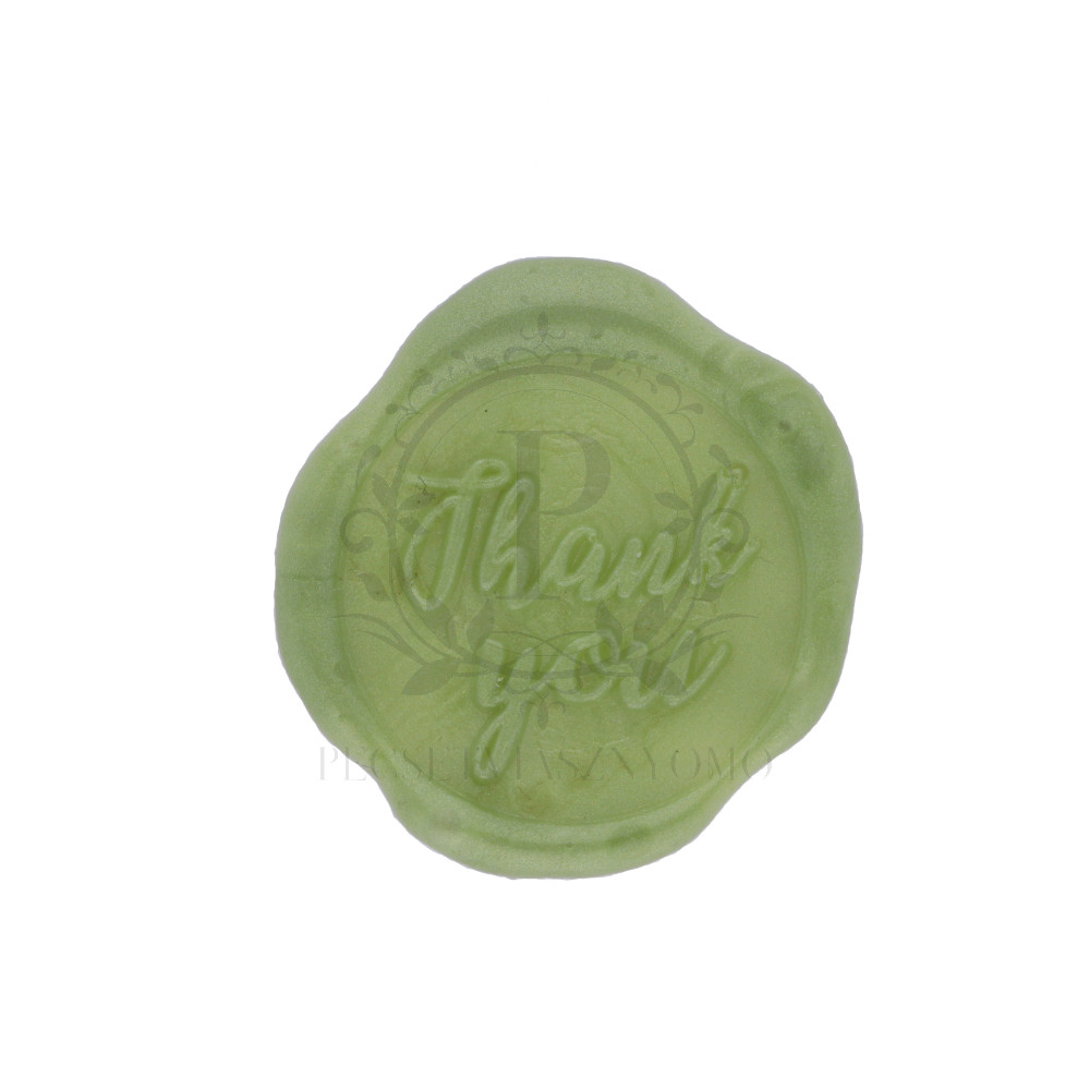 Thank you mintás viasznyomat készítése 22mm méretben