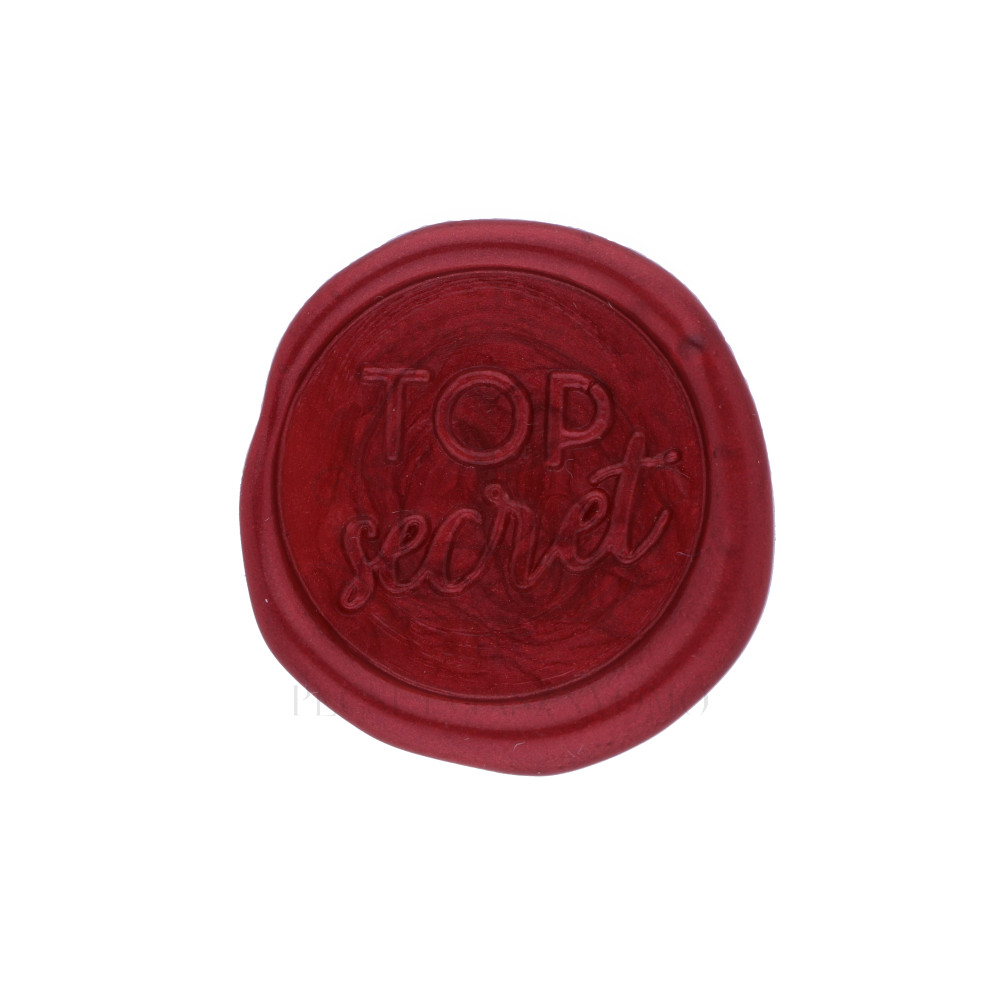 Top secret mintás viasznyomat készítése 22mm méretben