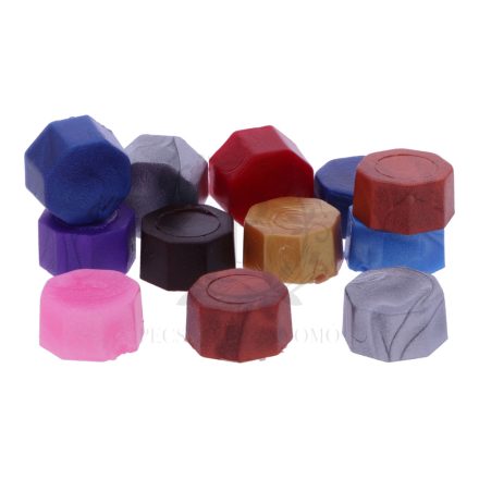 Pecsétviasz gyöngyök vegyes színben  – 45 db / csomag