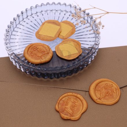 with Love mintás viasznyomat készítése 22mm méretben